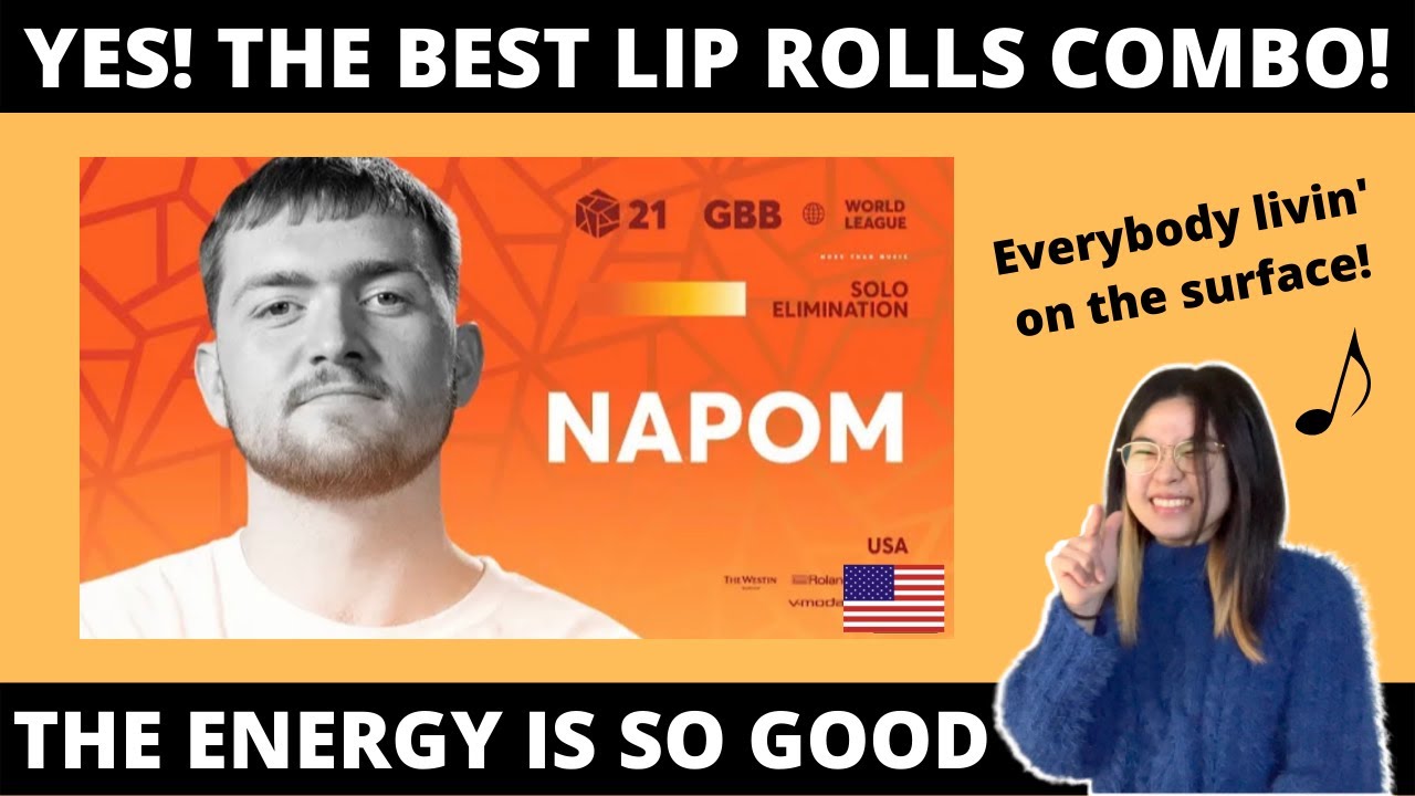 REACTION to NaPoM 🇺🇸 I GRAND BEATBOX BATTLE 2021: WORLD LEAGUE I Solo Elimination + The Earthquake 😅