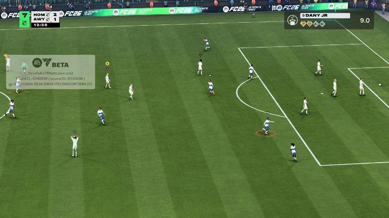 EA SPORTS FC 26 BETA 5 goals in one match