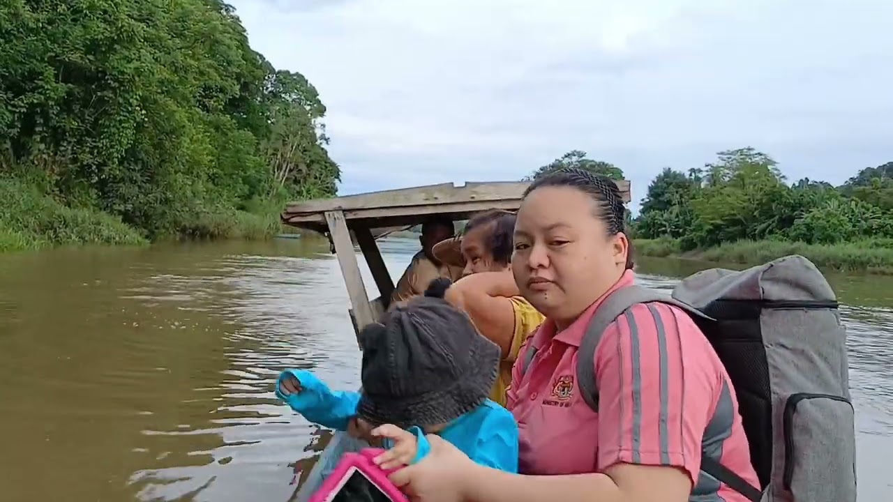 Pekan Nanga Medamit,Limbang,Sarawak #Tinjau Bazaar Lama,Bangunan Kerajaan & Sekolah