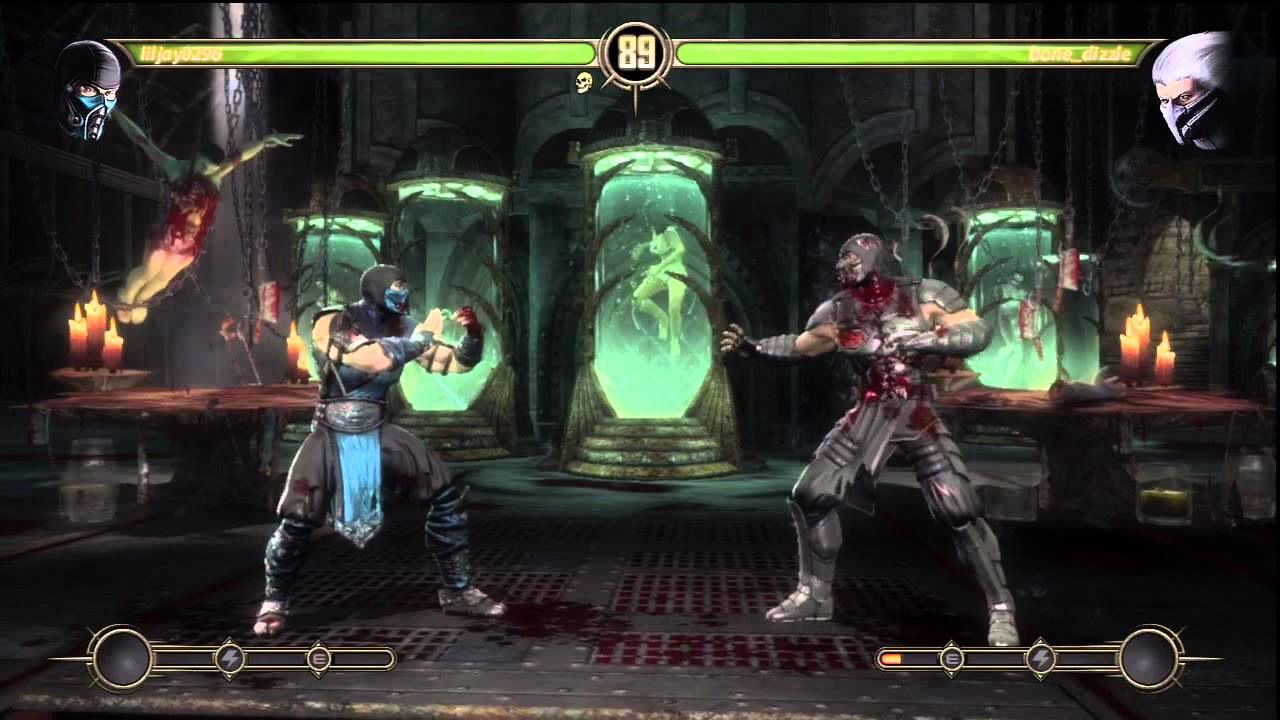 Mortal Kombat 9 - LilJay0296 VS Bone_Dizzle - (Random)