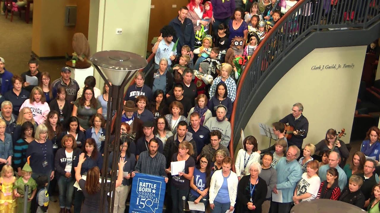 Home Means Nevada Singalong - 10/30/2014 University of Nevada, Reno Mathewson IGT Knowledge Center