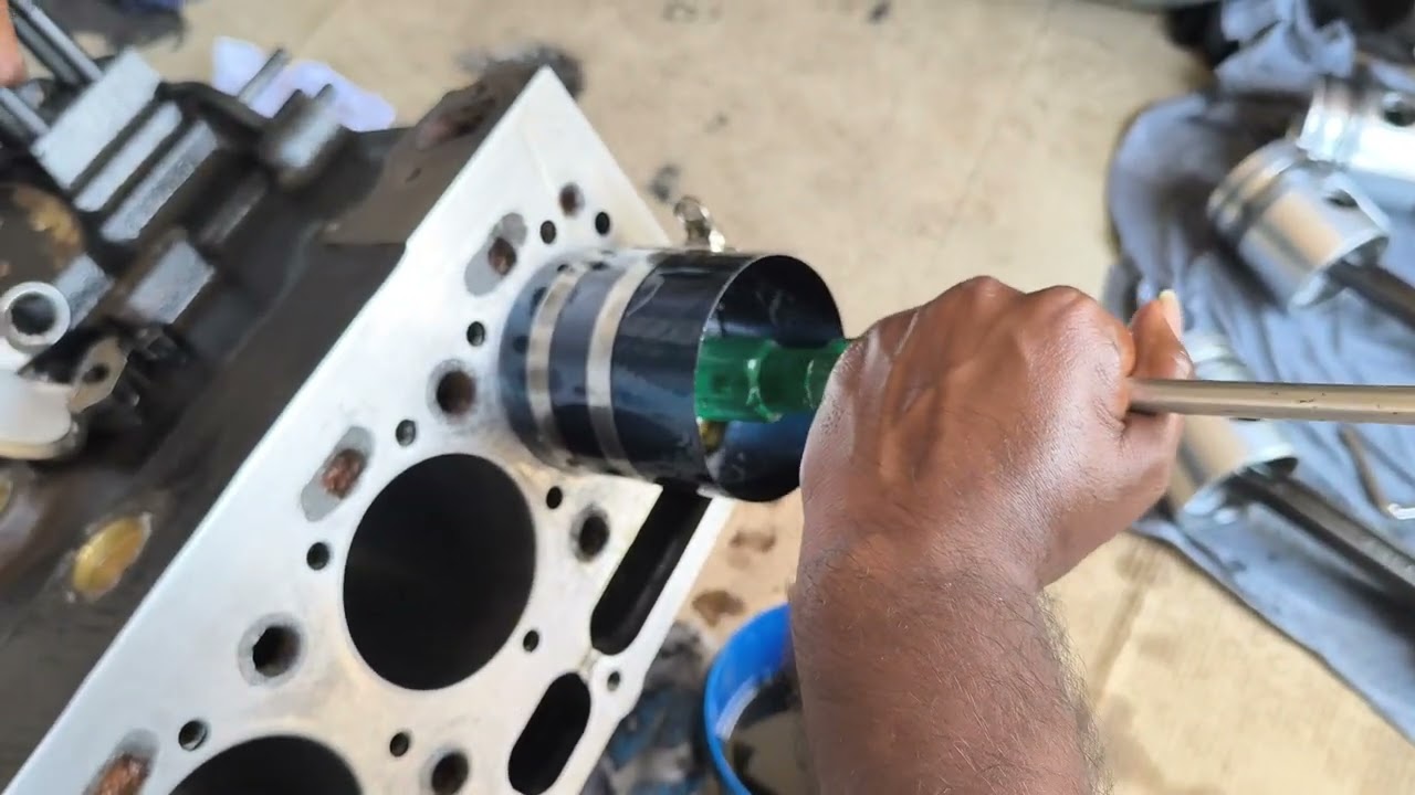 Forklift Diesel Engine Piston Ring Setting || फोर्कलिफ्ट डीजल इंजन पिस्टन रिंग सेटिंग ||