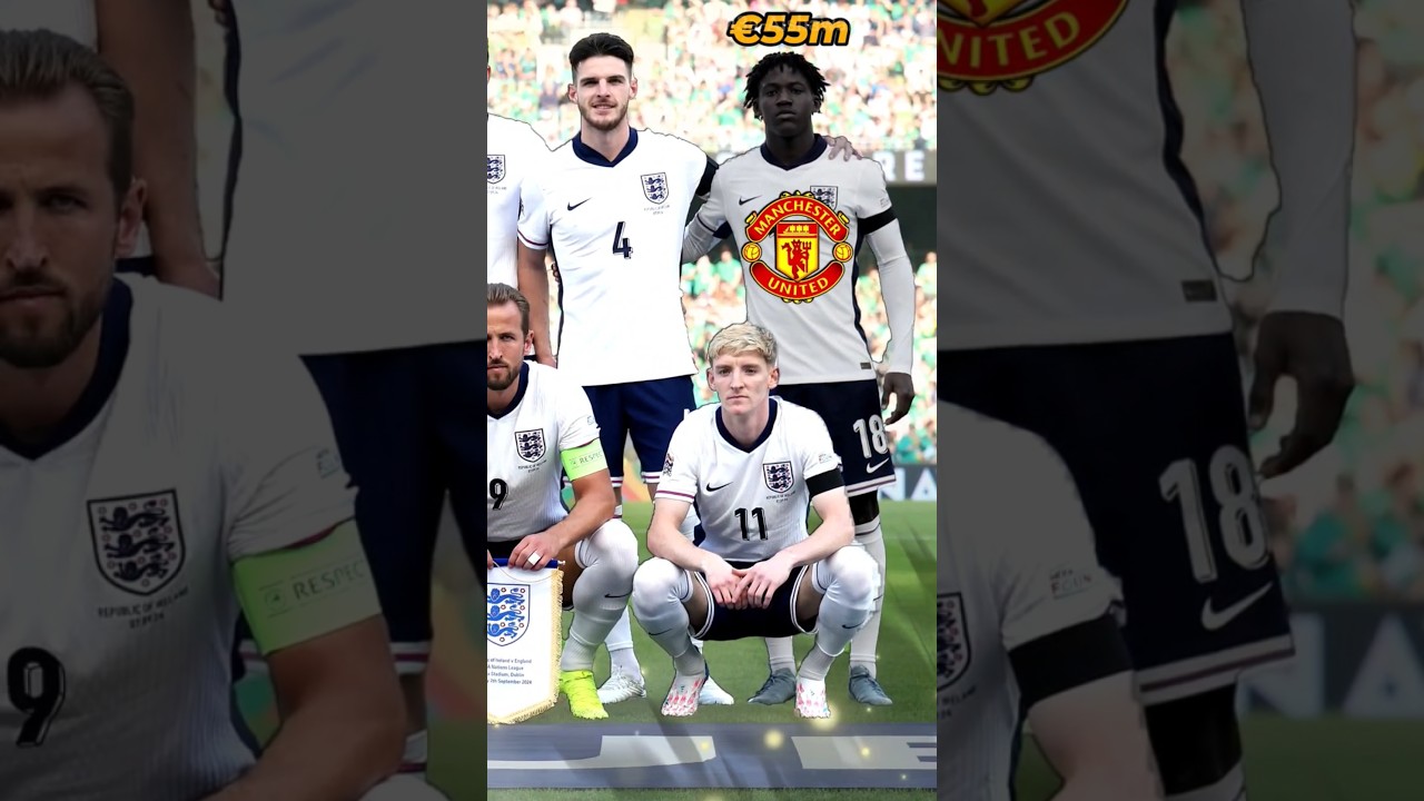 UEFA Nations League 2024 Where do the England national team members come from