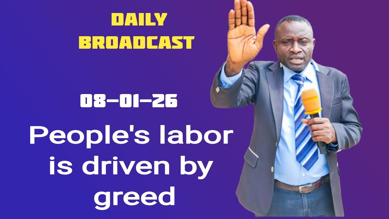 People's labor is driven by greed
