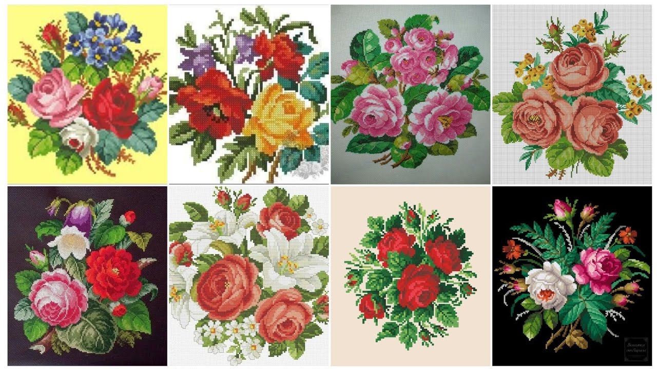  #1 Stunning & Elegant Cross stitch patterns/Charsuti Embroidery Design Ideas Hand made Embroidery