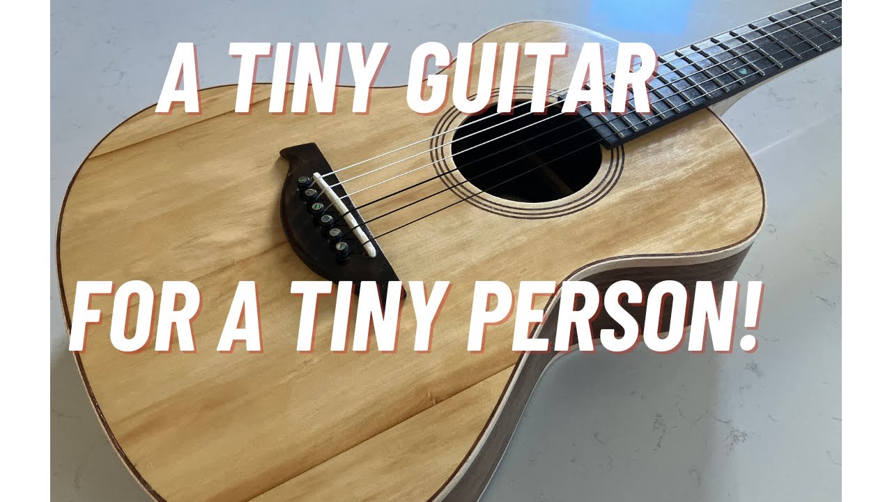 My kid asked me for a guitar so I built her this!