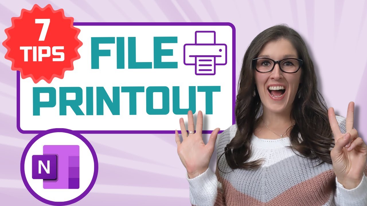 OneNote - 7 Tips for File Printout Feature