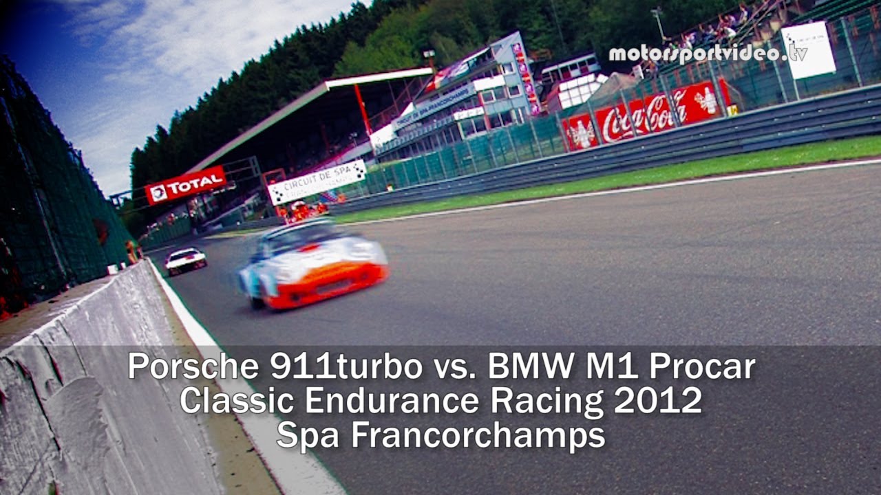 Porsche 911turbo vs. BMW M1 Procar