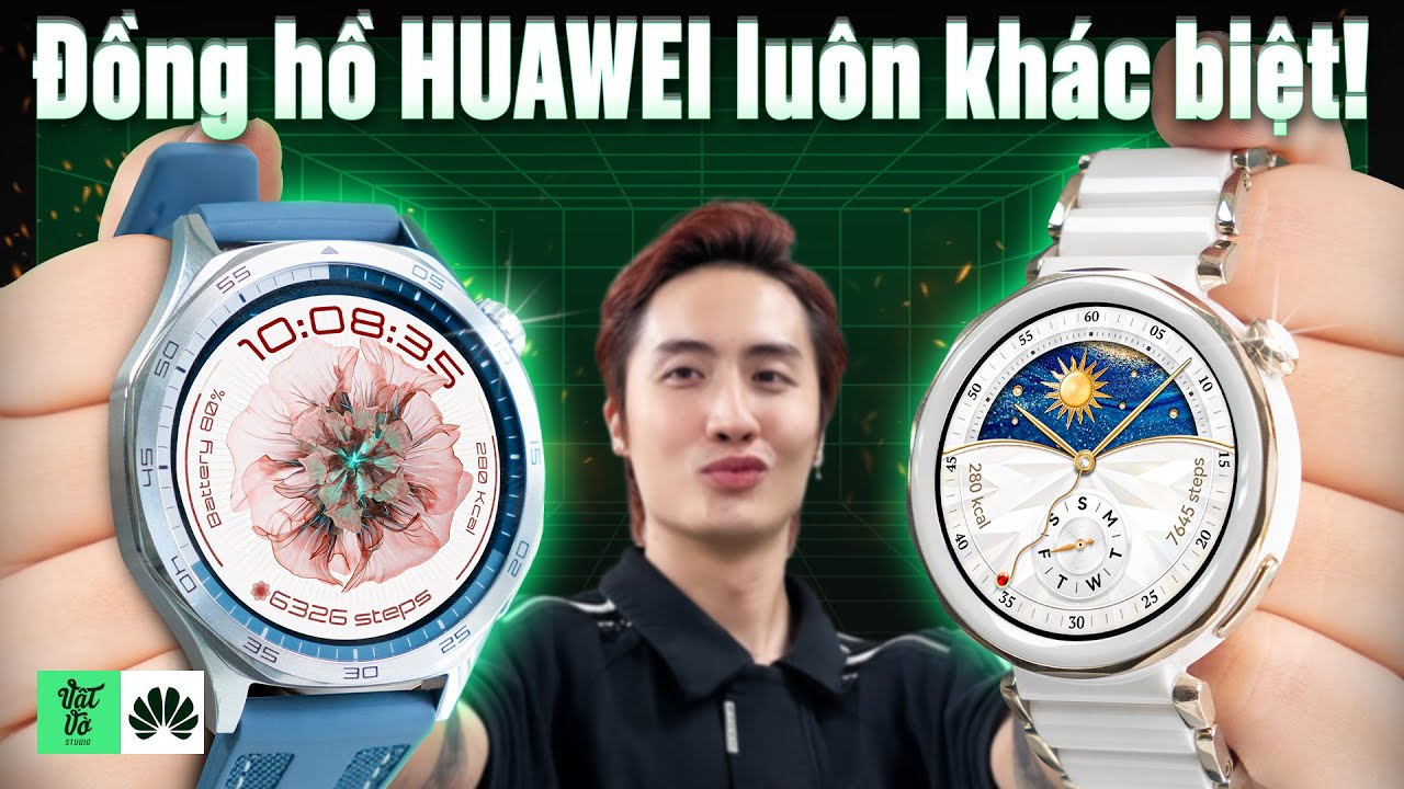 Đánh giá HUAWEI Watch GT 5 Series: Lý do đồng hồ HUAWEI luôn tạo ra sự khác biệt.