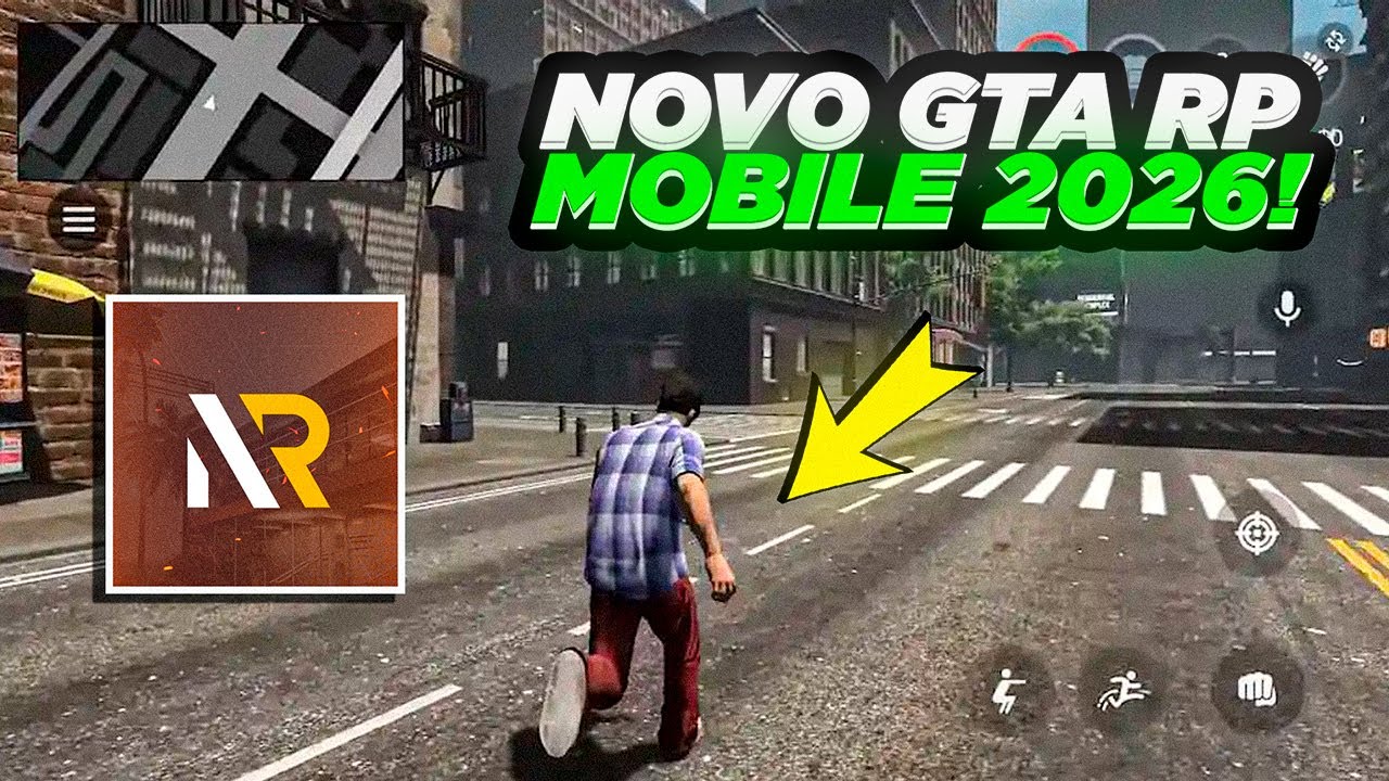 O NOVO GTA RP MOBILE para IPHONE e ANDROID CHEGA COM TUDO PARA 2026!