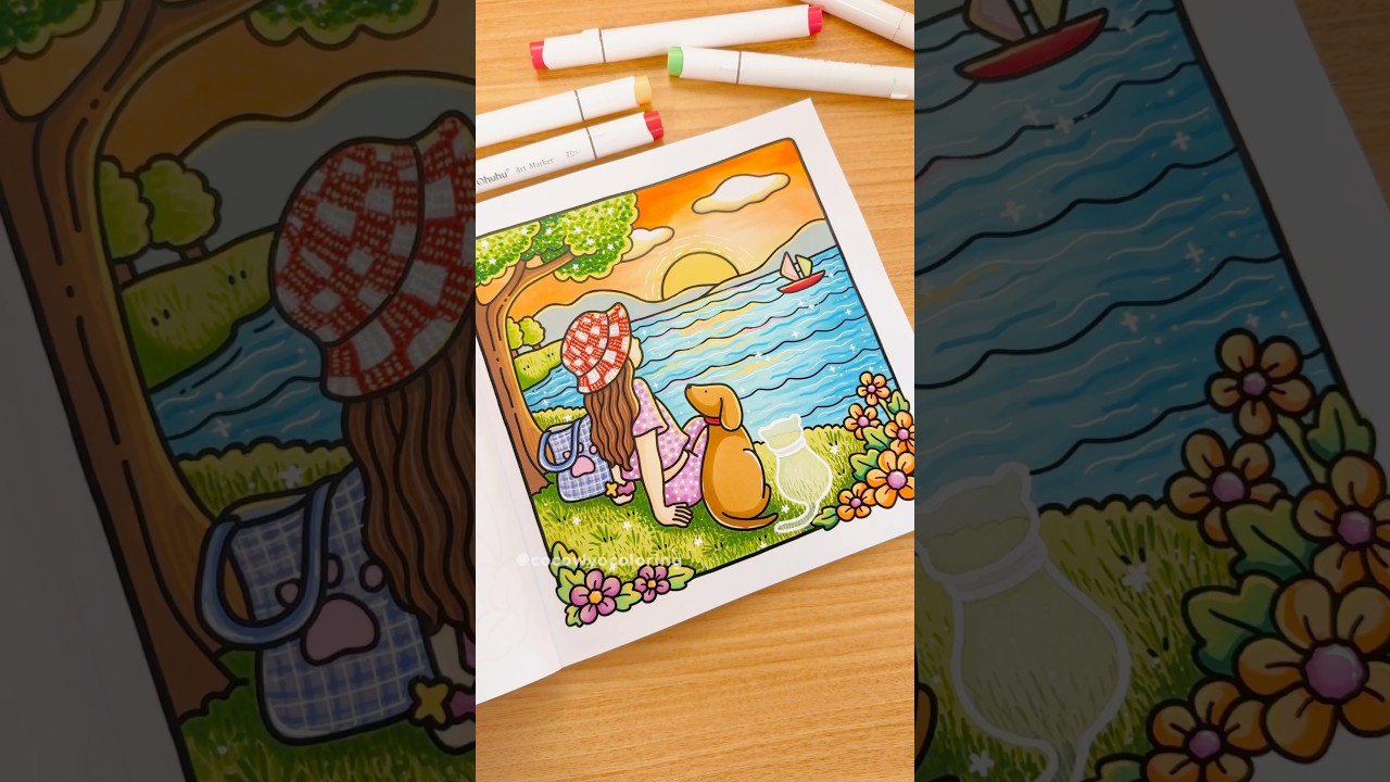 Coco Wyo | Girl Moments Coloring Book