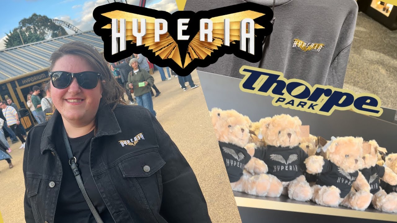 Hyperia Hyporium shop Tour | All NEW merch for Hyperia at THORPE PARK