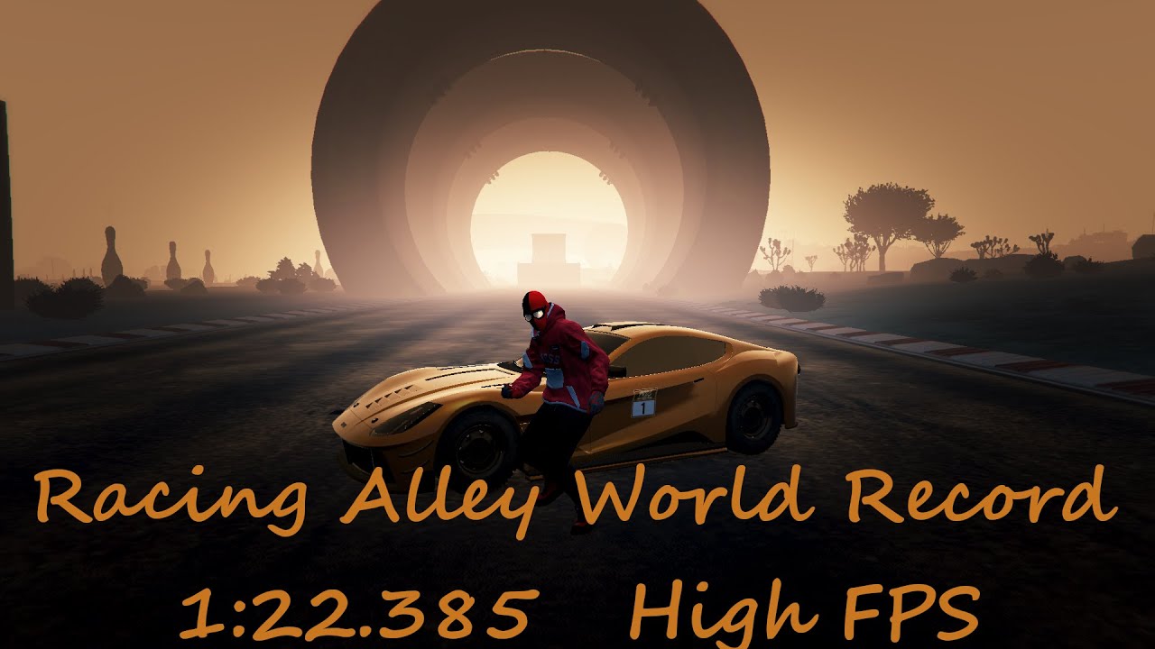 *WORLD RECORD* GTA Online - Racing Alley - 
