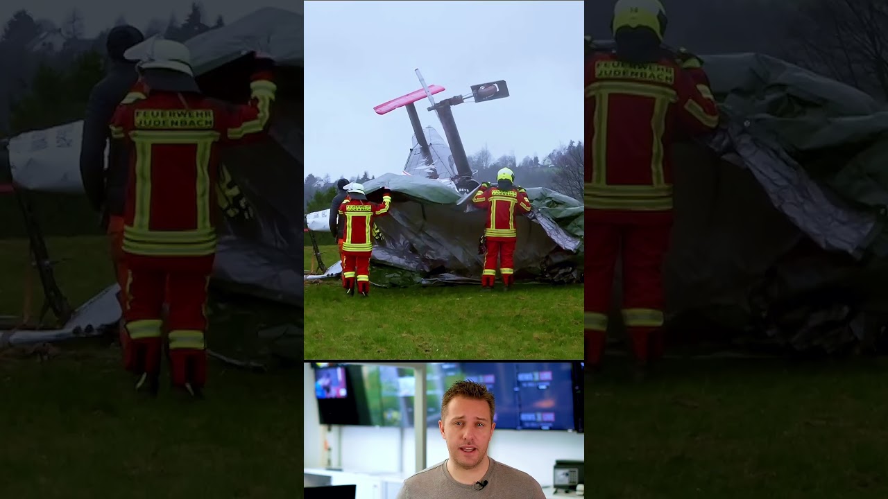 #Hubschrauber st&uuml;rzt in #Th&uuml;ringen ab - #Absturz #news #polizei #news5 #feuerwehr #unfall #live