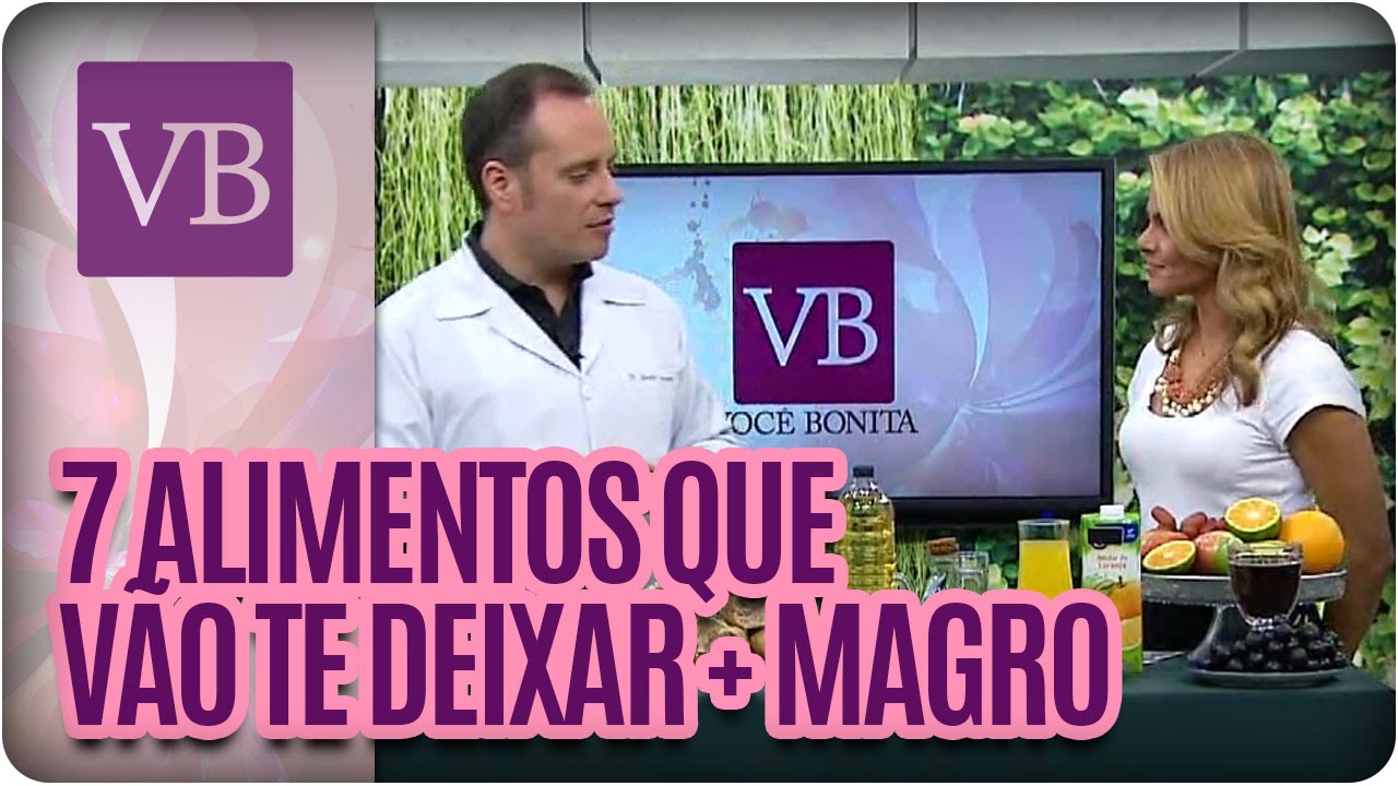 Você Bonita - Alimentos que auxiliam o emagrecimento (16/05/16)