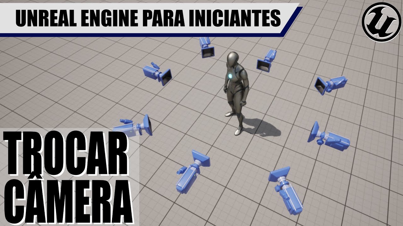 Como alternar entre CÂMERAS na Unreal Engine
