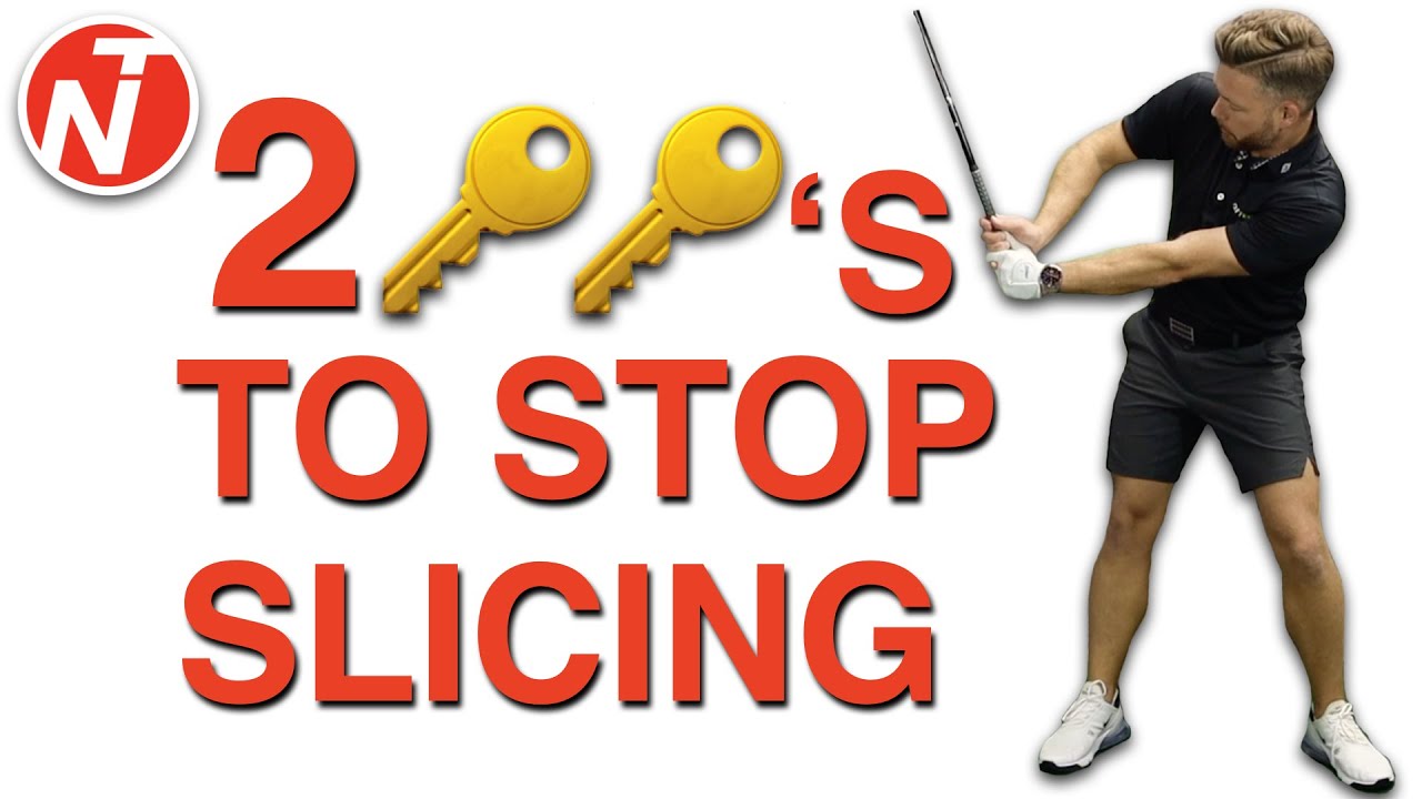 2 KEYS TO STOP SLICING 🔑🔑 | GOLF TIPS | LESSON 226
