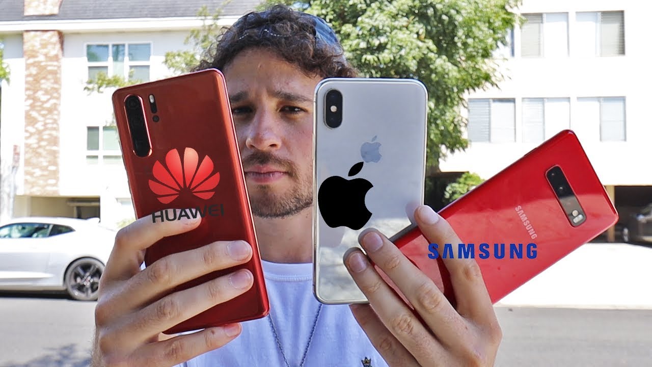 iPhone X vs HUAWEI P30 vs SAMSUNG S10 | Review