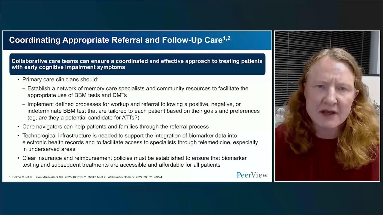 Watch Drs. Schindler & VandeVrede discuss #AlzheimersDisease biomarkers &ndash;  