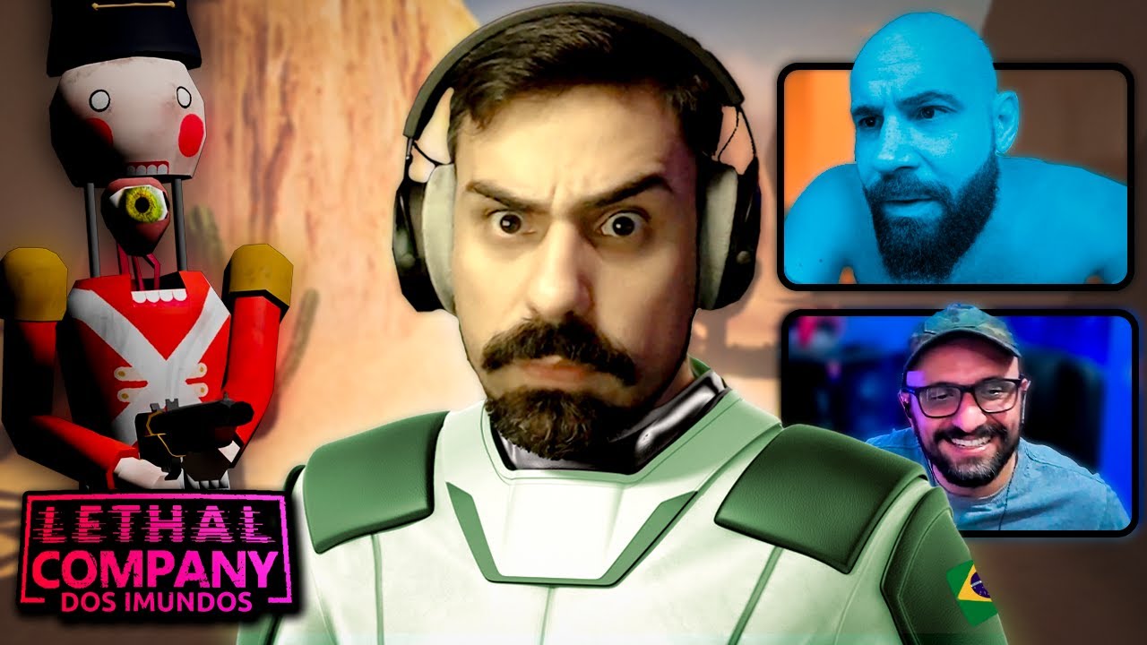 ESSA EMPRESA SÓ TEM MALUCO! @TheSmzinho @FabioCOG e Imundos no Lethal Company!