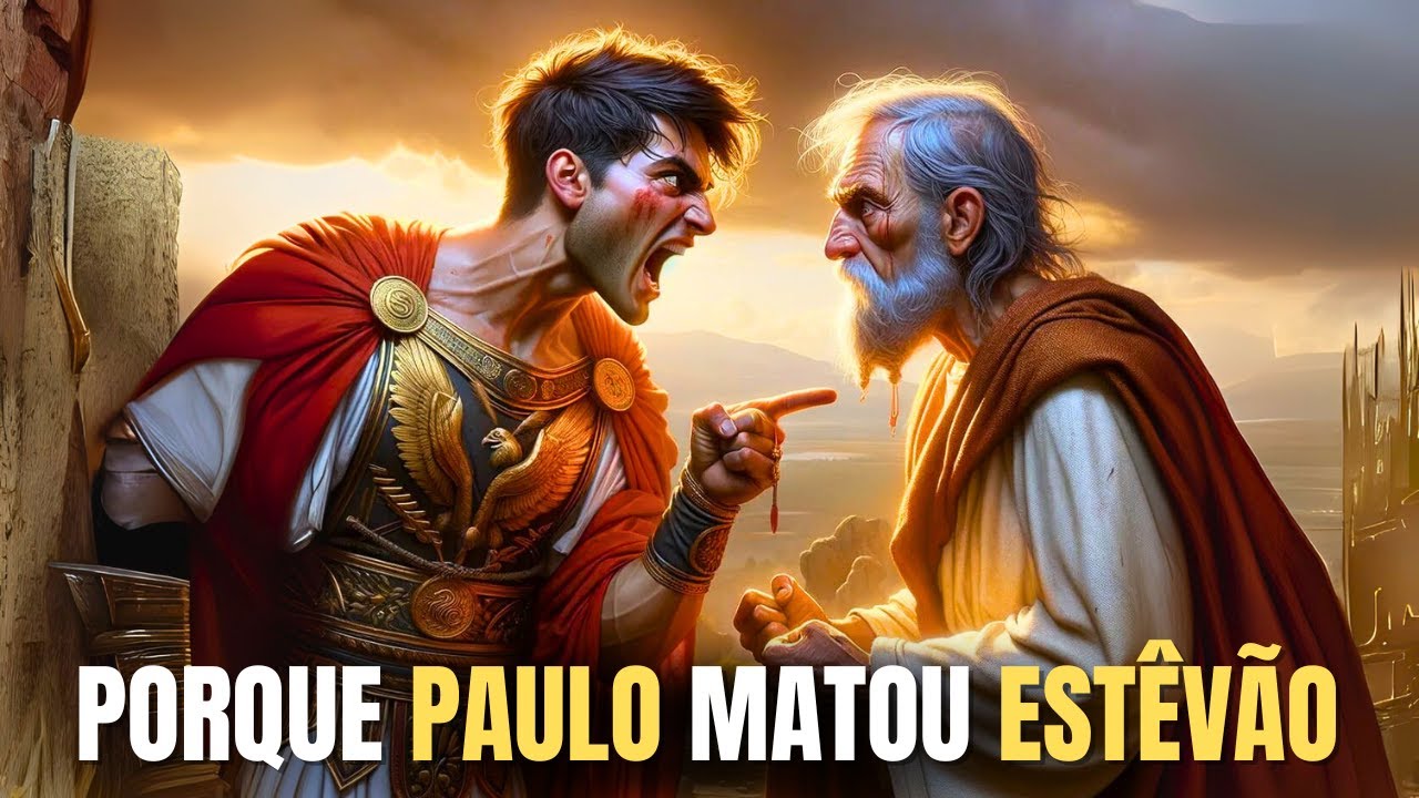 A HIST&Oacute;RIA JAMAIS CONTADA do AP&Oacute;STOLO PAULO e EST&Ecirc;V&Atilde;O: Porque ele CONSENTIU na MORTE de um INOCENTE?