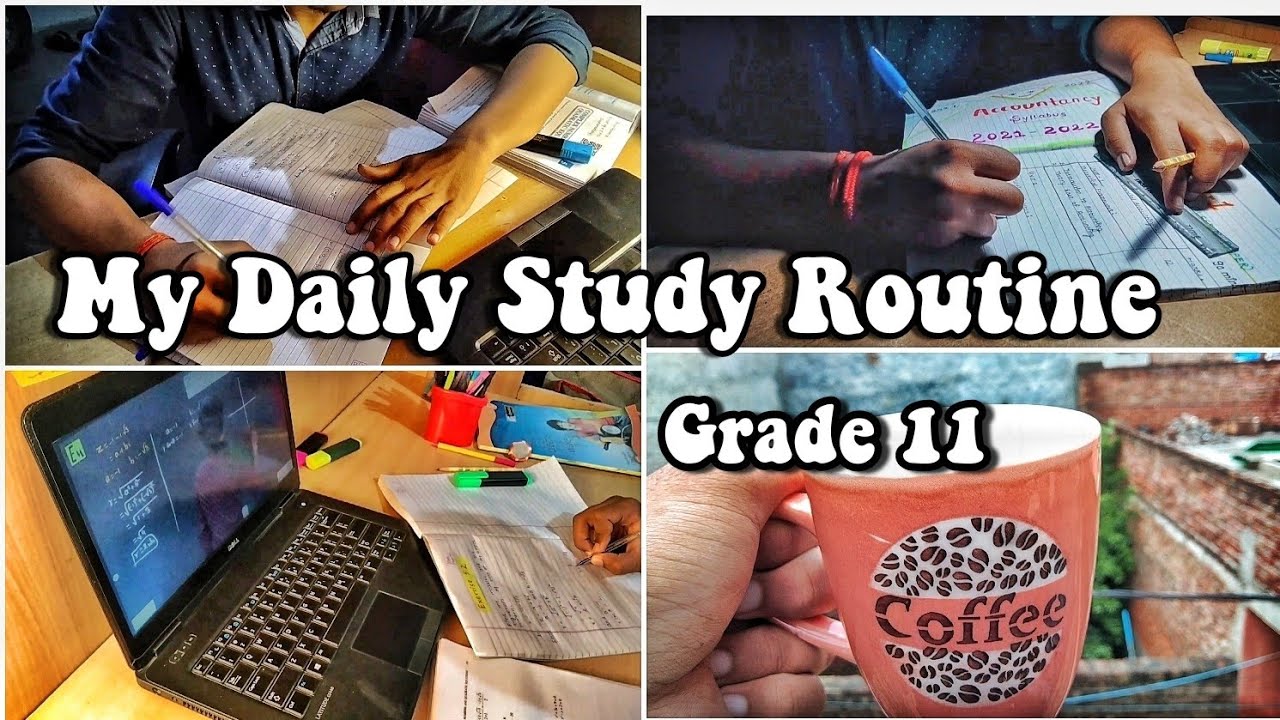 A day in the Life of 11th Grader | Study Routine Class 11 | Daily Study Routine Class 11 |