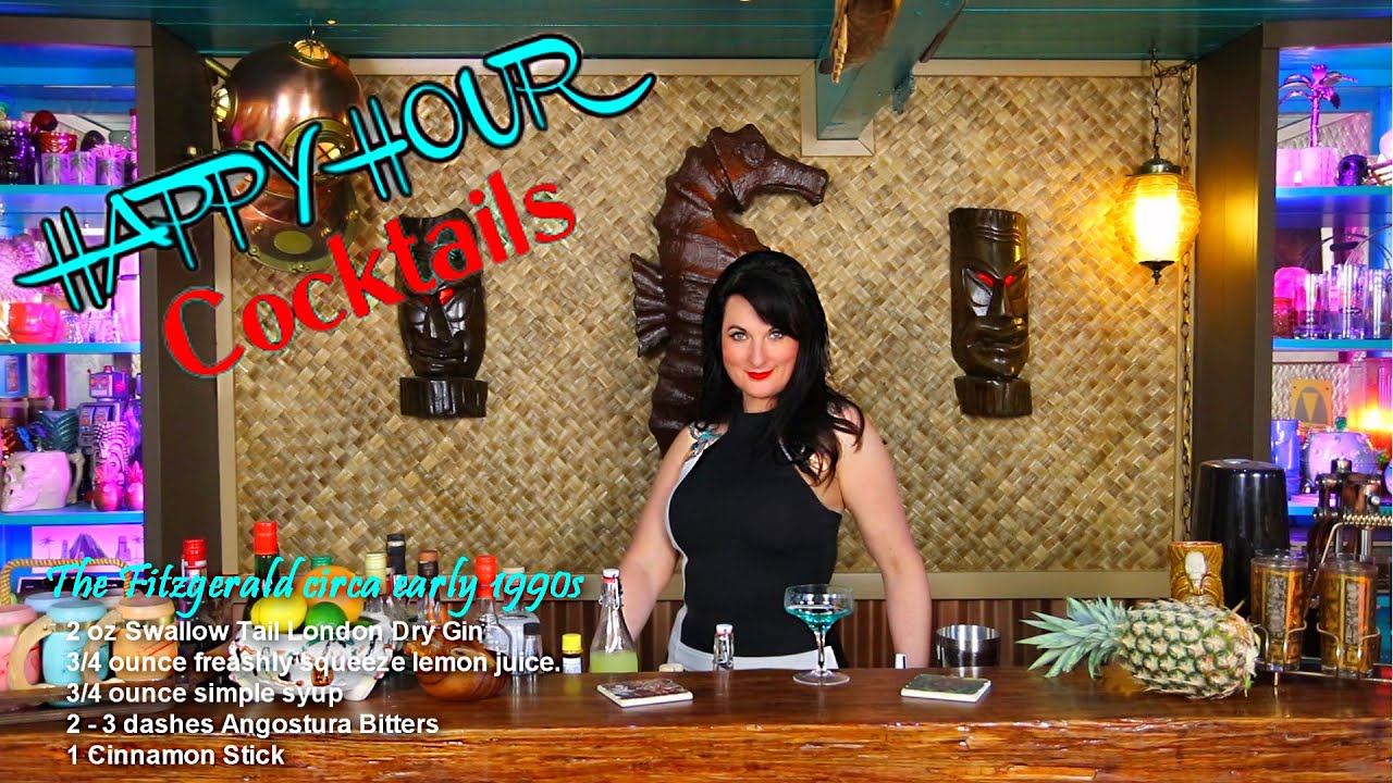 Happy Hour Cocktails: The Fitzgerald circa early 1990s with Lola Bossanova