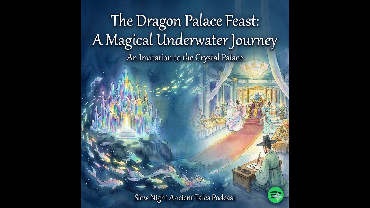 [Sleep Story] The Dragon Palace Feast: A Magical Underwater Journey | Slow Night Ancient Tales