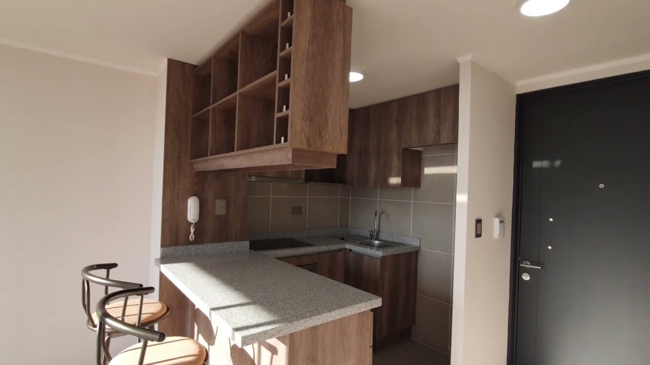 Metro Alberto Hurtado // Nuevo 1 Habitación Con Terraza