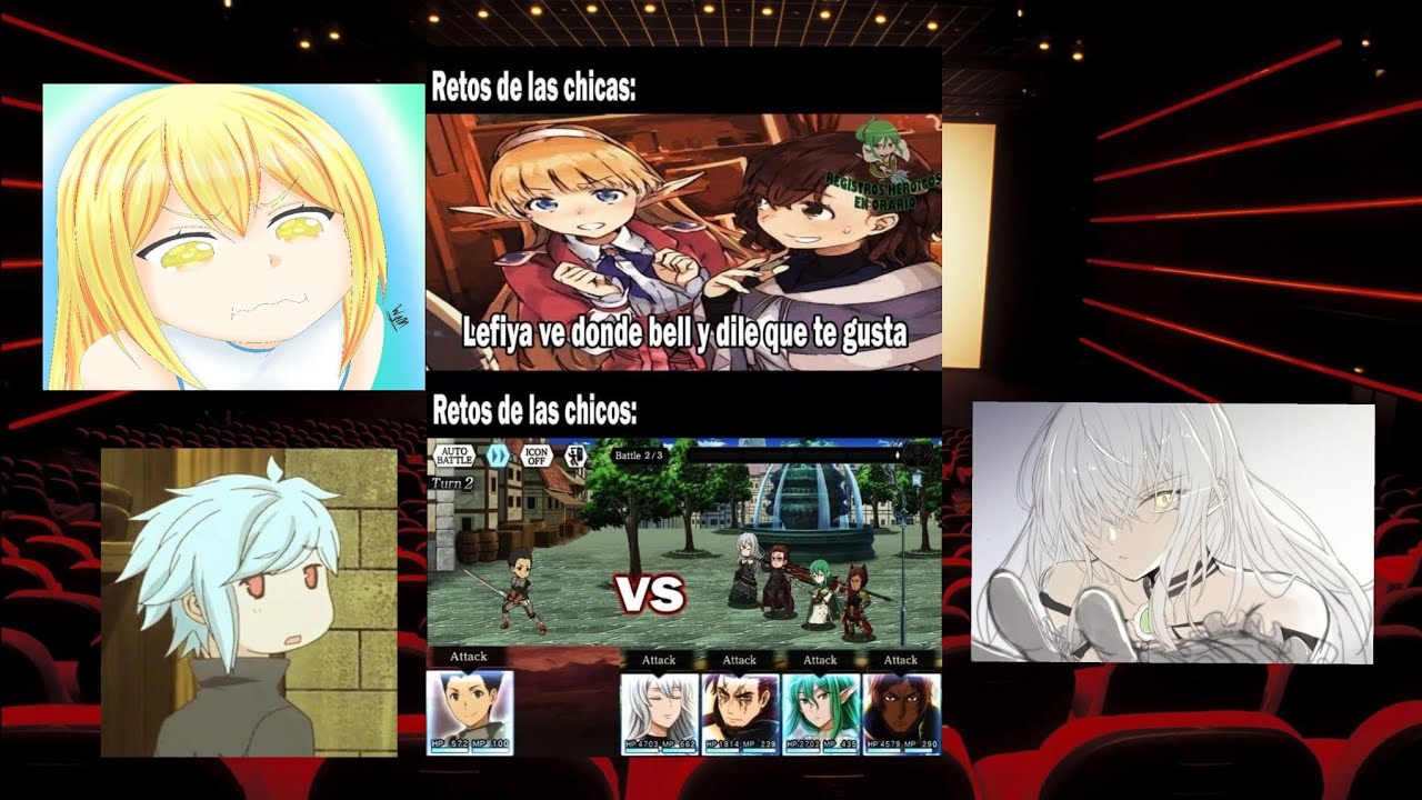 Danmachi viendo universos capitulo 11 memes