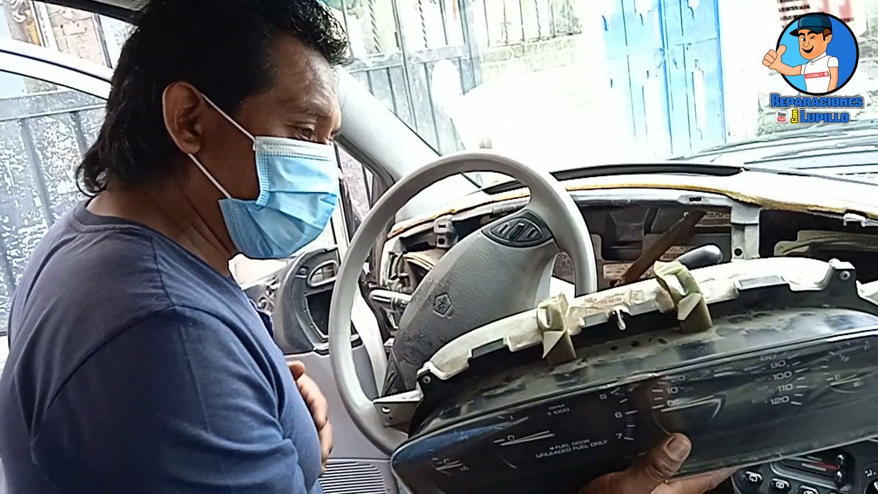 Como reparar el closter/tablero de una camioneta Voyager con $15 pesos vídeo actualizado
