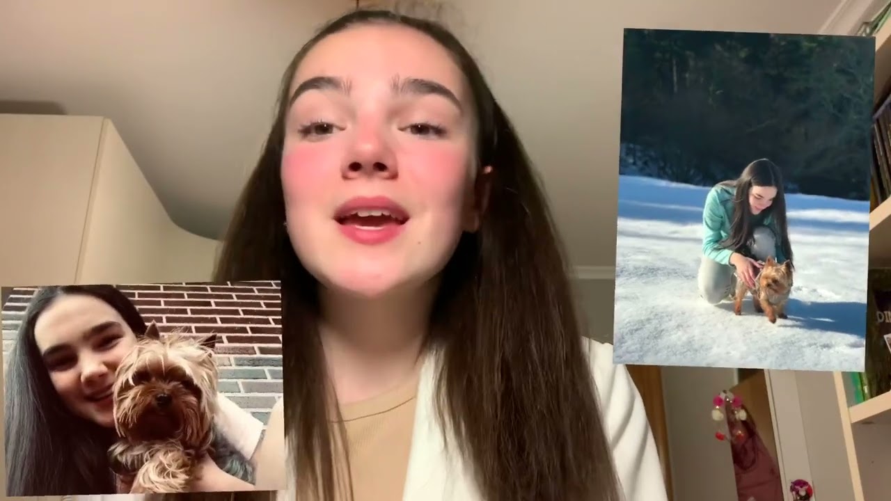 My introductory video to my host family