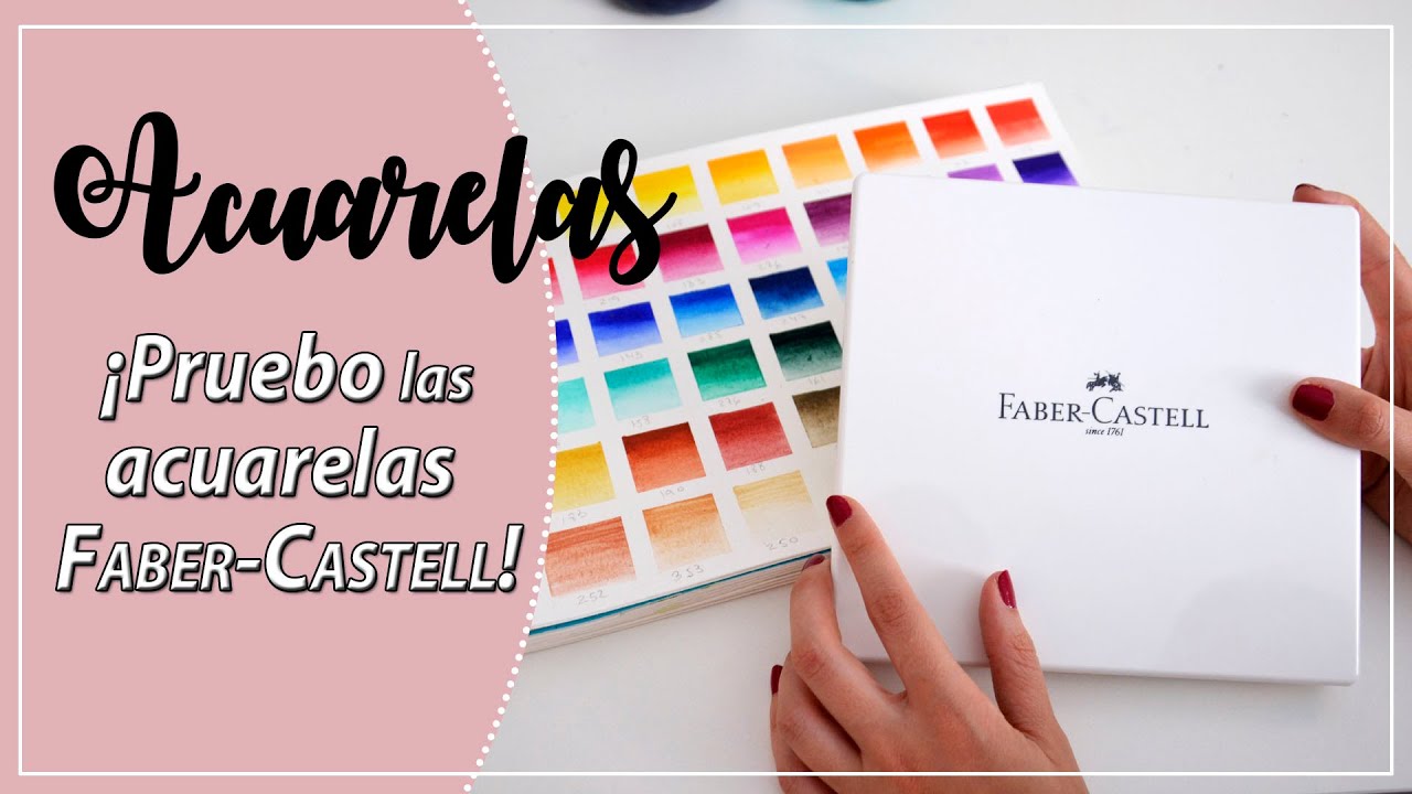 PRUEBO ACUARELAS FABER-CASTELL Creative Studio | ¿Merecen la pena? | REVIEW  Watercolor