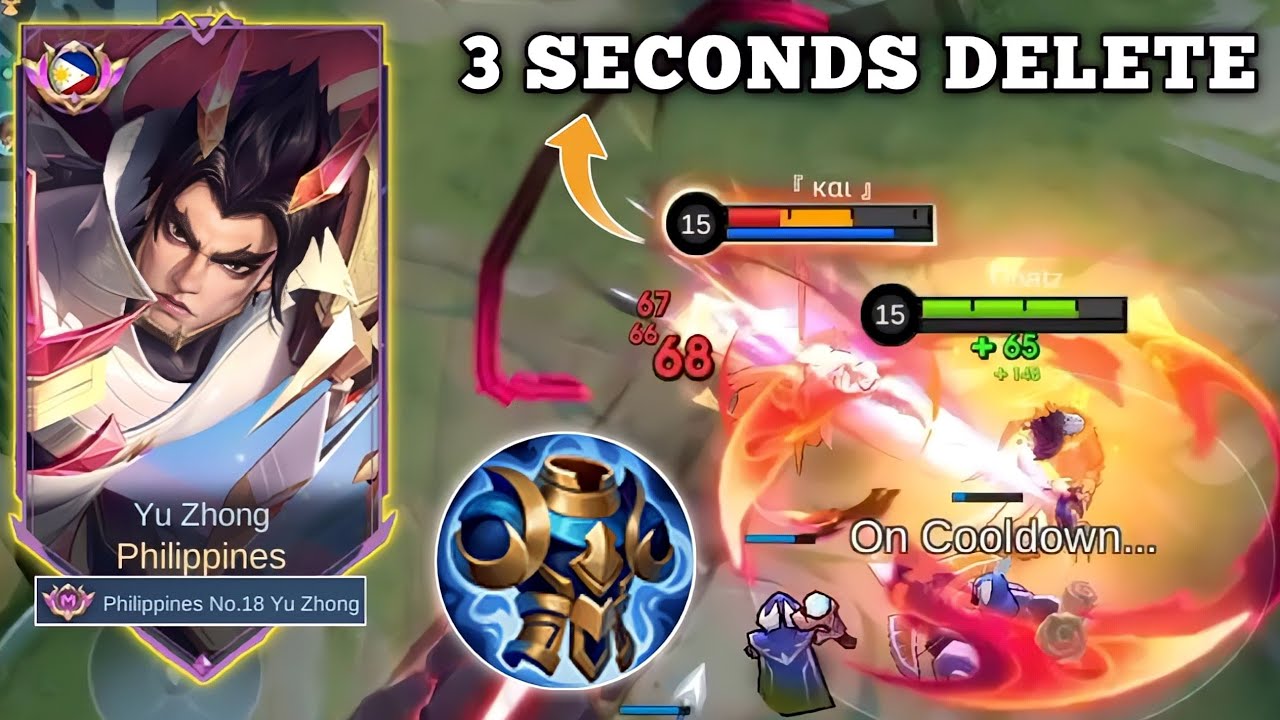 3 SECONDS ARLOTT DELETE!! NO NEED ANTIQUE CUIRASS! | YU ZHONG TUTORIAL