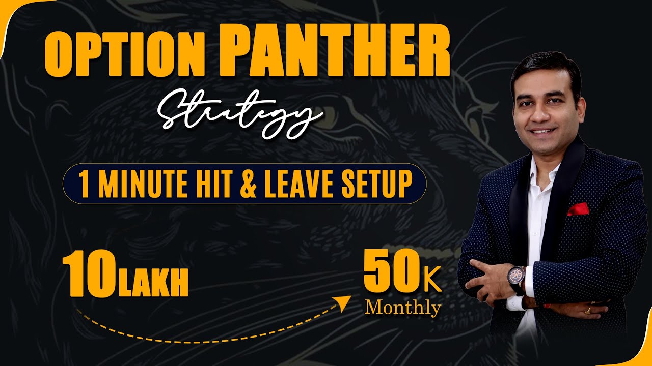 Bank Nifty Option Trading Strategy | Option Panther Strategy | 1 Minute Hit & Leave Setup