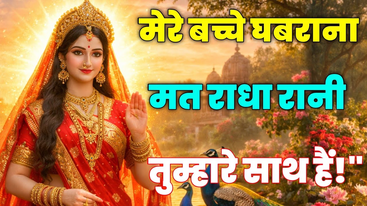 जो यह वीडियो आज देख रहा है राधा कृष्ण उसी को शांति @Radharani-ka-ashirwad #maa #motivation