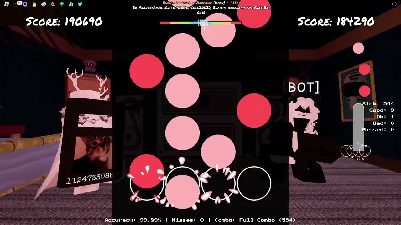 Funky Friday | Scorched (Hard) 1.55x FC (99.89%) | Speed Map