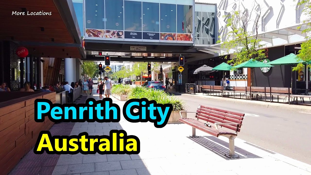 Penrith City Centre on Saturday Afternoon | Penrith NSW Australia
