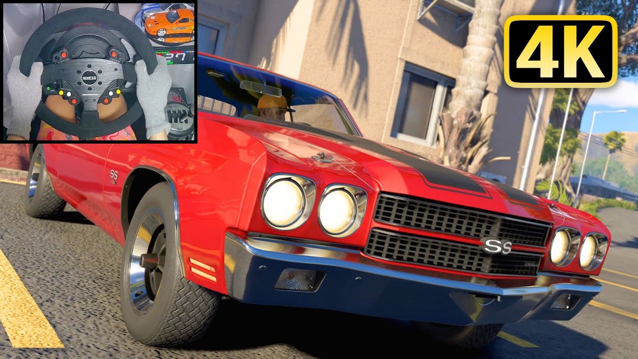 Chevrolet Chevelle SS | Steering Wheel + Shifter + Pedal Cam | The Crew Motorfest Gameplay [PS5]