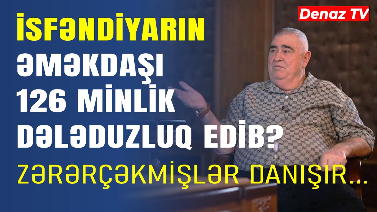 Pul Ödənilən Kimi Yoxa Çıxdı : Şərurlu İsfəndiyarın Adamından Vətəndaşa Qarşı 126 Minlik Dələduzluq