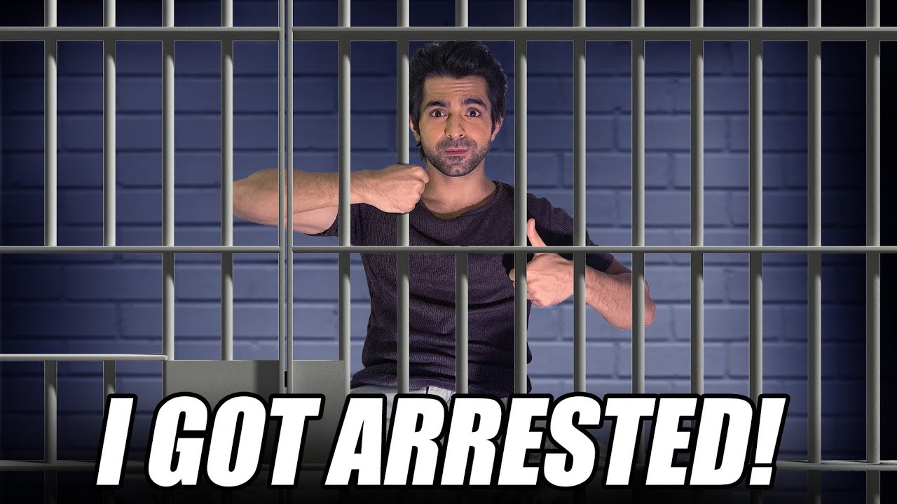 I Got ARRESTED By The POLICE! 100% TRUE STORY!