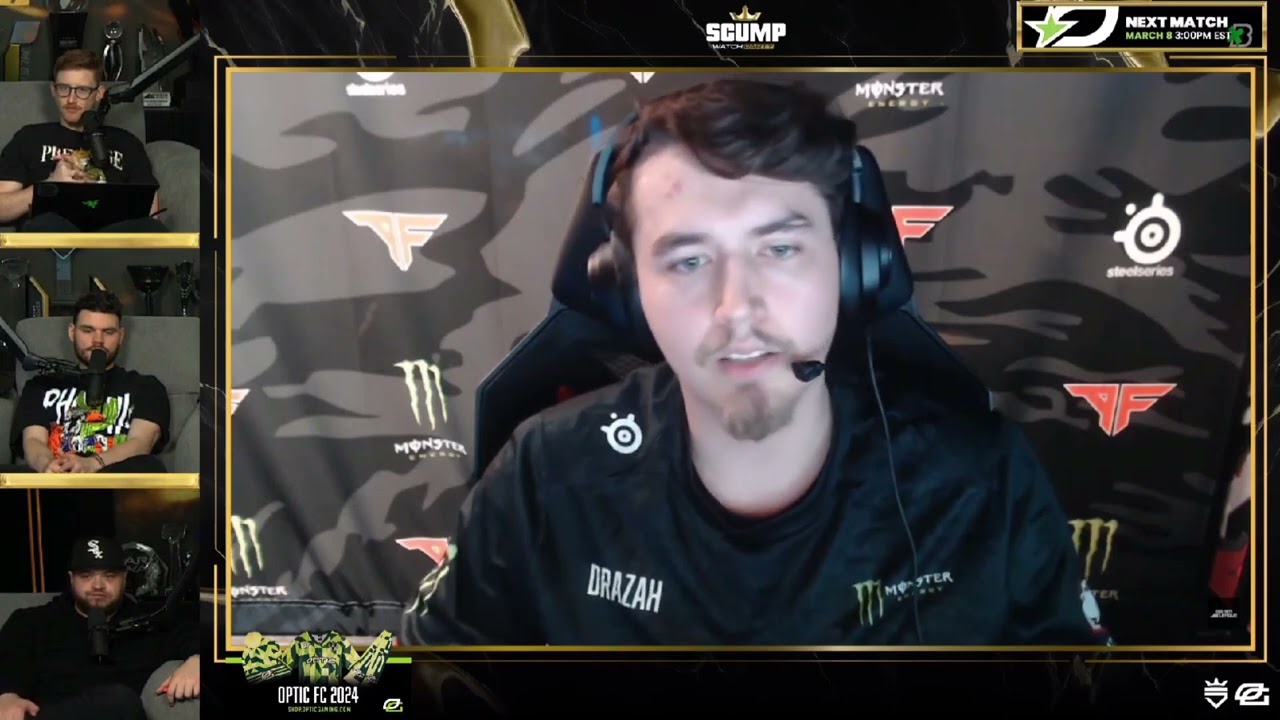 Scump Reacts to Drazah Talking Sh*t to Toronto After Sweeping Them!