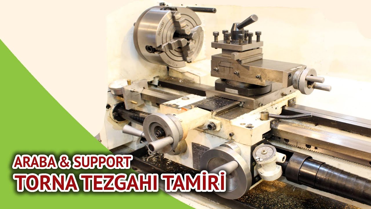 DIY: Torna Tezgahında Support Dişlisi Sıyrılırsa :( Tezgah Tamiri Nasıl Yapılır?