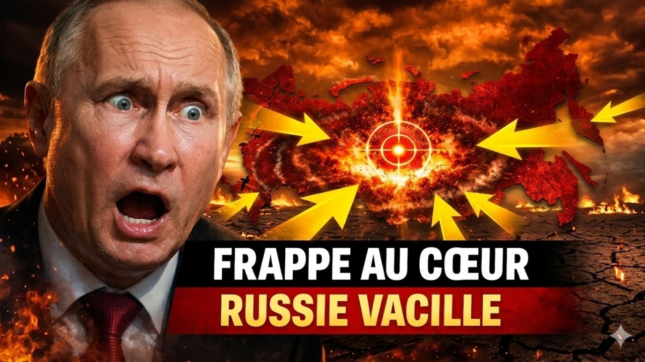 FLASH! L’Ukraine frappe au cœur… et la Russie perd l’équilibre