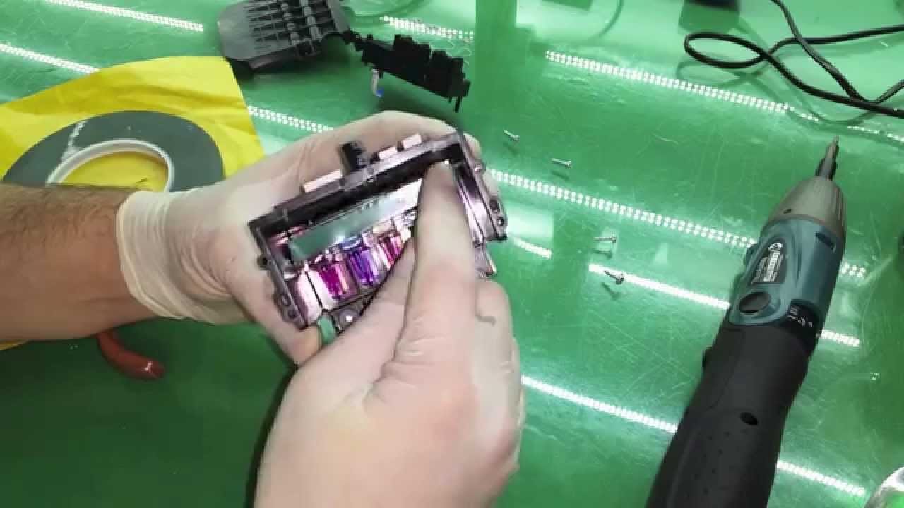 Prevenir que o Plastico do Cabeçote HP danifique, utilizando Fita Dupla-Face  - SULINK