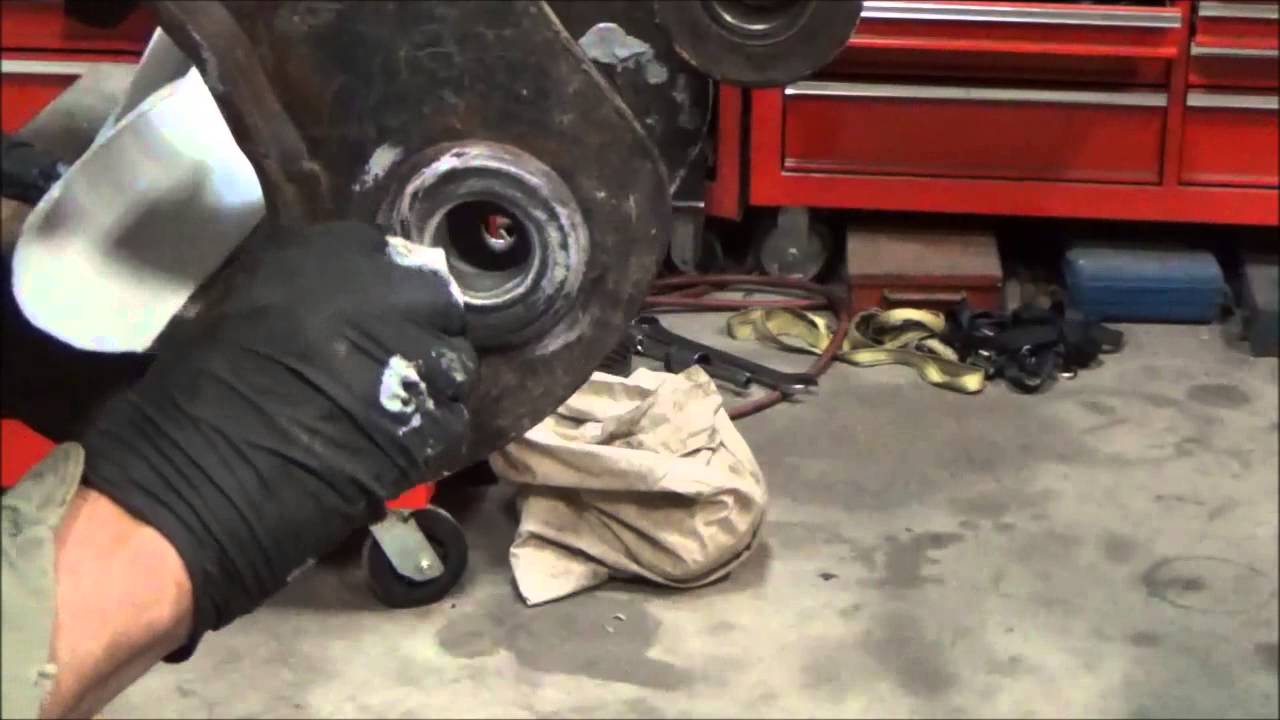 Repair loose bushing bore with epoxy on Bobcat mini excavator