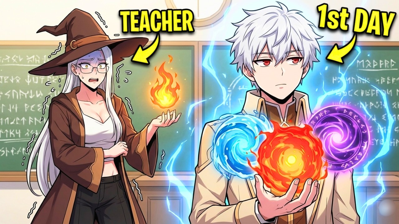 When a Forgotten Hero From 5000 Years Ago Enters the Magic Academy - Manhwa Recap