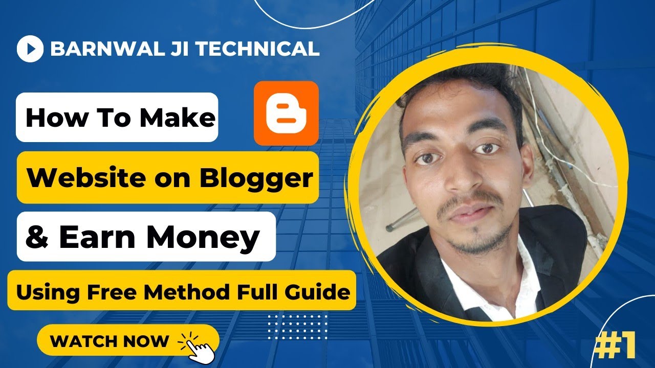 Blogger Website Design Tutorial | Blogger Website kaise Banaye