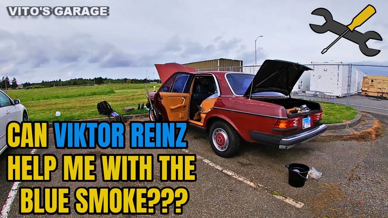 Mercedes W123 Can Valve Stem Seals Fix Blue Smoke? Tons of Maintenance