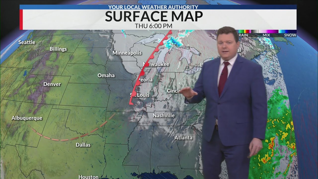 4 p.m. Wednesday, February 4 Forecast